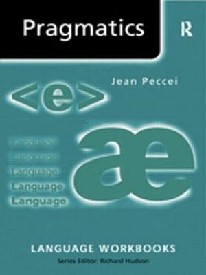 Pragmatics - Jean Stilwell Peccei - cover