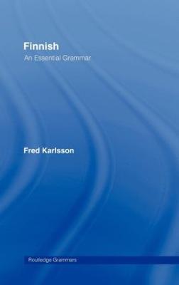 Finnish: An Essential Grammar - Fred Karlsson - cover