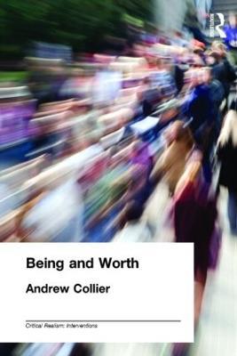 Being and Worth - Andrew Collier - cover