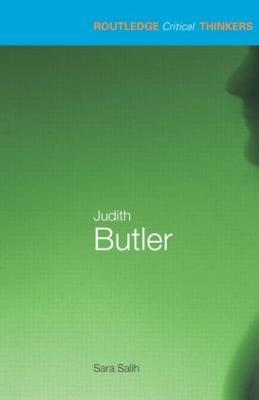 Judith Butler - Sara Salih - cover