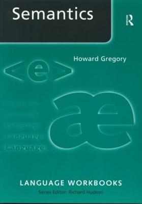 Semantics - Howard Gregory - cover