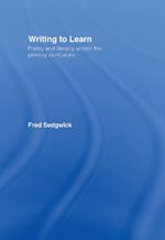 Writing to Learn: Poetry and Literacy across the Primary Curriculum