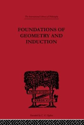 Foundations of Geometry and Induction - Jean Nicod - cover