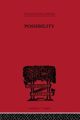 Possibility - Scott Buchanan - cover