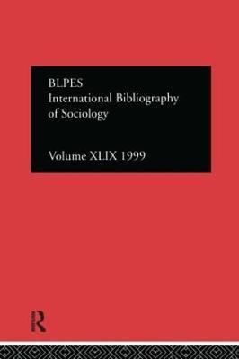 IBSS: Sociology: 1999 Vol.49 - cover