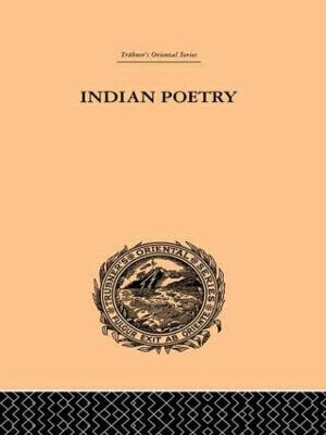 Indian Poetry - Edward Arnold - cover