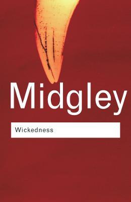 Wickedness - Mary Midgley,Mary Midgley - cover
