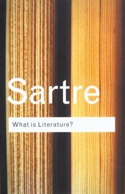 What is Literature? - Jean-Paul Sartre - cover