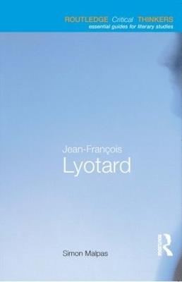 Jean-François Lyotard - Simon Malpas - cover