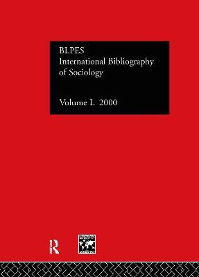 IBSS: Sociology: 2000 Vol.50 - cover