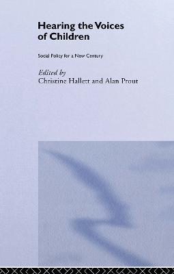Hearing the Voices of Children: Social Policy for a New Century - cover