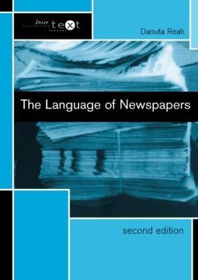 The Language of Newspapers - Danuta Reah - cover