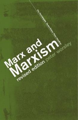 Marx and Marxism - Peter Worsley - cover