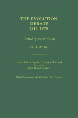 The Evolution Debate, 1813-1870 - cover