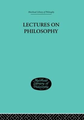 Lectures on Philosophy - George Edward Moore - cover