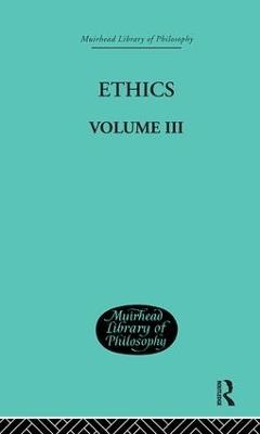 Ethics: Volume III - Nicolai Hartmann - cover