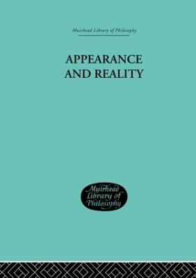 Appearance and Reality: A Metaphysical Essay - F H Bradley - cover