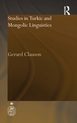 Studies in Turkic and Mongolic Linguistics - Gerard Clauson - cover