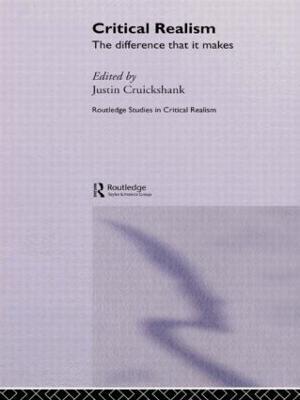 Critical Realism: The Difference it Makes - cover