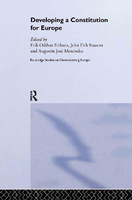Developing a Constitution for Europe - cover