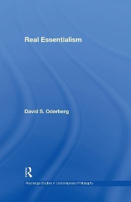 Real Essentialism - David S. Oderberg - cover