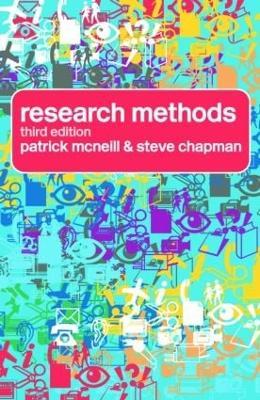 Research Methods - Steve Chapman,Patrick McNeill,Patrick Mcneill - cover