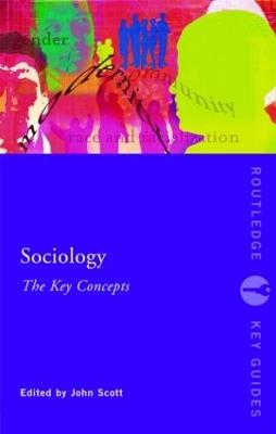 Sociology: The Key Concepts - cover