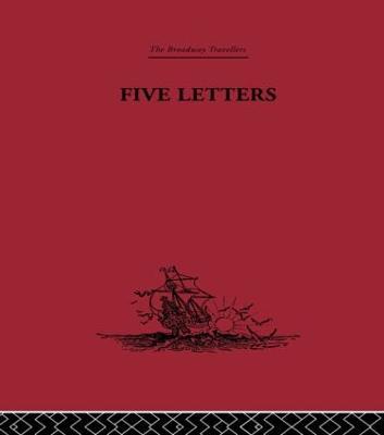 Five Letters 1519-1526 - Hernando Cortés - cover