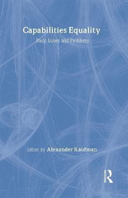 Capabilities Equality: Basic Issues and Problems - cover