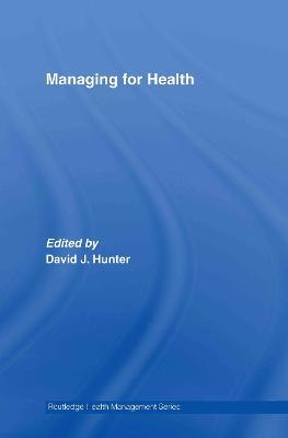 Managing for Health - cover