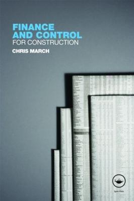 Finance and Control for Construction - Chris March - cover