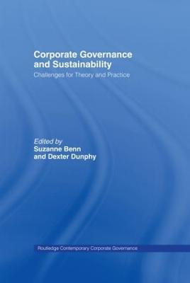 Corporate Governance and Sustainability: Challenges for Theory and Practice - cover