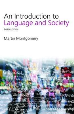 An Introduction to Language and Society - Martin Montgomery - cover