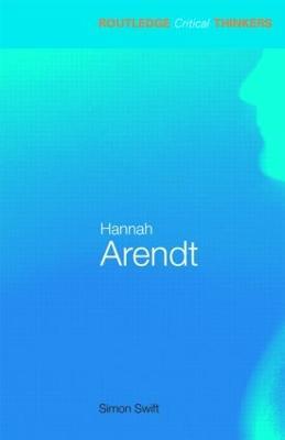 Hannah Arendt - Simon Swift - cover