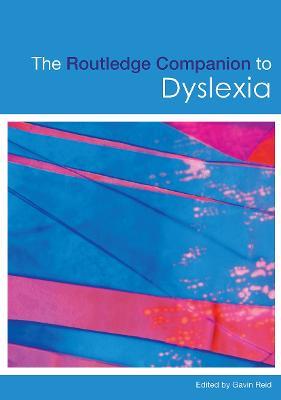 The Routledge Companion to Dyslexia - cover