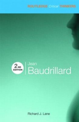 Jean Baudrillard - Richard J. Lane - cover