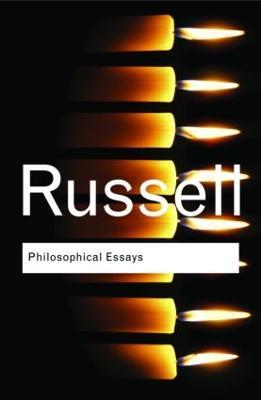 Philosophical Essays - Bertrand Russell - cover