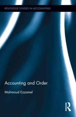 Accounting and Order - Mahmoud Ezzamel - cover
