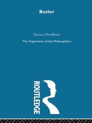 Butler-Arg Philosophers - Terence Penelhum - cover
