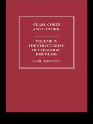 The Structuring of Pedagogic Discourse - Basil Bernstein - cover
