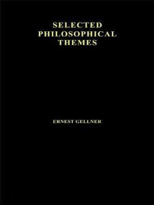 Contemporary Thought and Politics - Ernest Gellner - cover