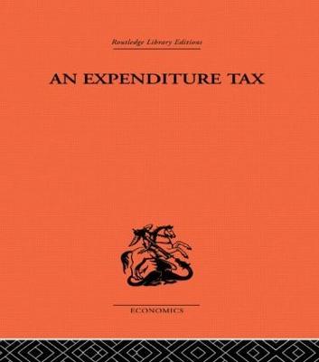 Expenditure Tax - Nicholas Kaldor - cover