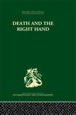 Death and the right hand - Robert Hertz - cover