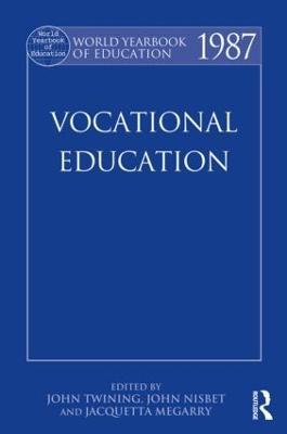World Yearbook of Education 1987: Vocational Education - cover