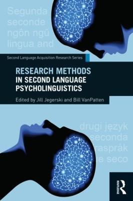 Research Methods in Second Language Psycholinguistics - Jill Jegerski,Bill VanPatten - cover