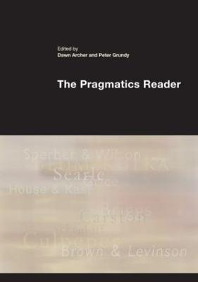 The Pragmatics Reader - cover