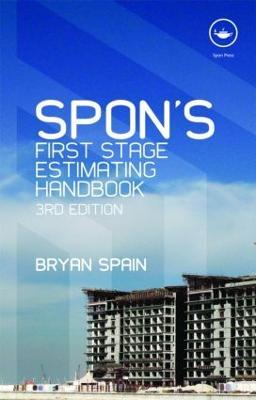 Spon's First Stage Estimating Handbook - Bryan Spain - cover