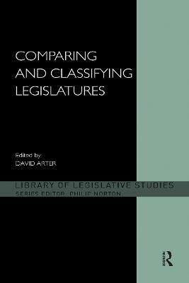 Comparing and Classifying Legislatures - cover