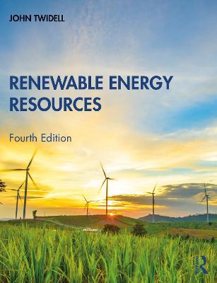 Renewable Energy Resources - John Twidell - cover