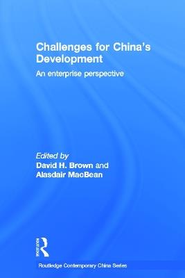 Challenges for China's Development: An Enterprise Perspective - cover